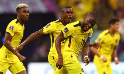 Ecuador players in Qatar