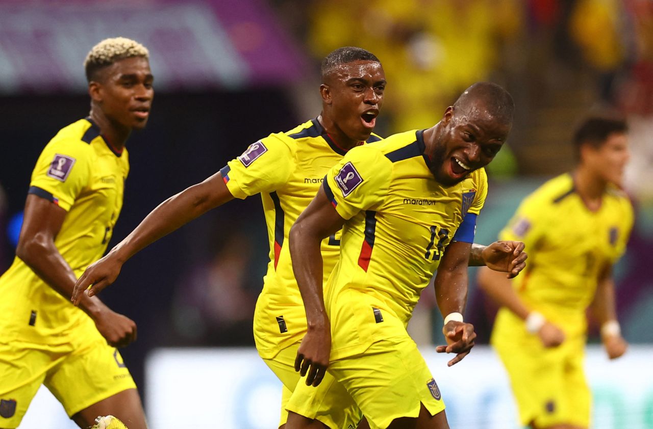 Ecuador players in Qatar