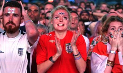 England fans World cup fans