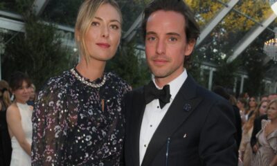 Maria Sharapova with hubby Alexander Gilkes