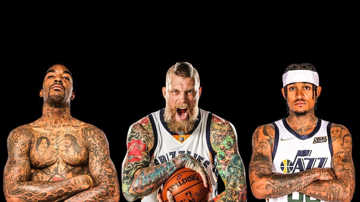 Tattooed NBA players 