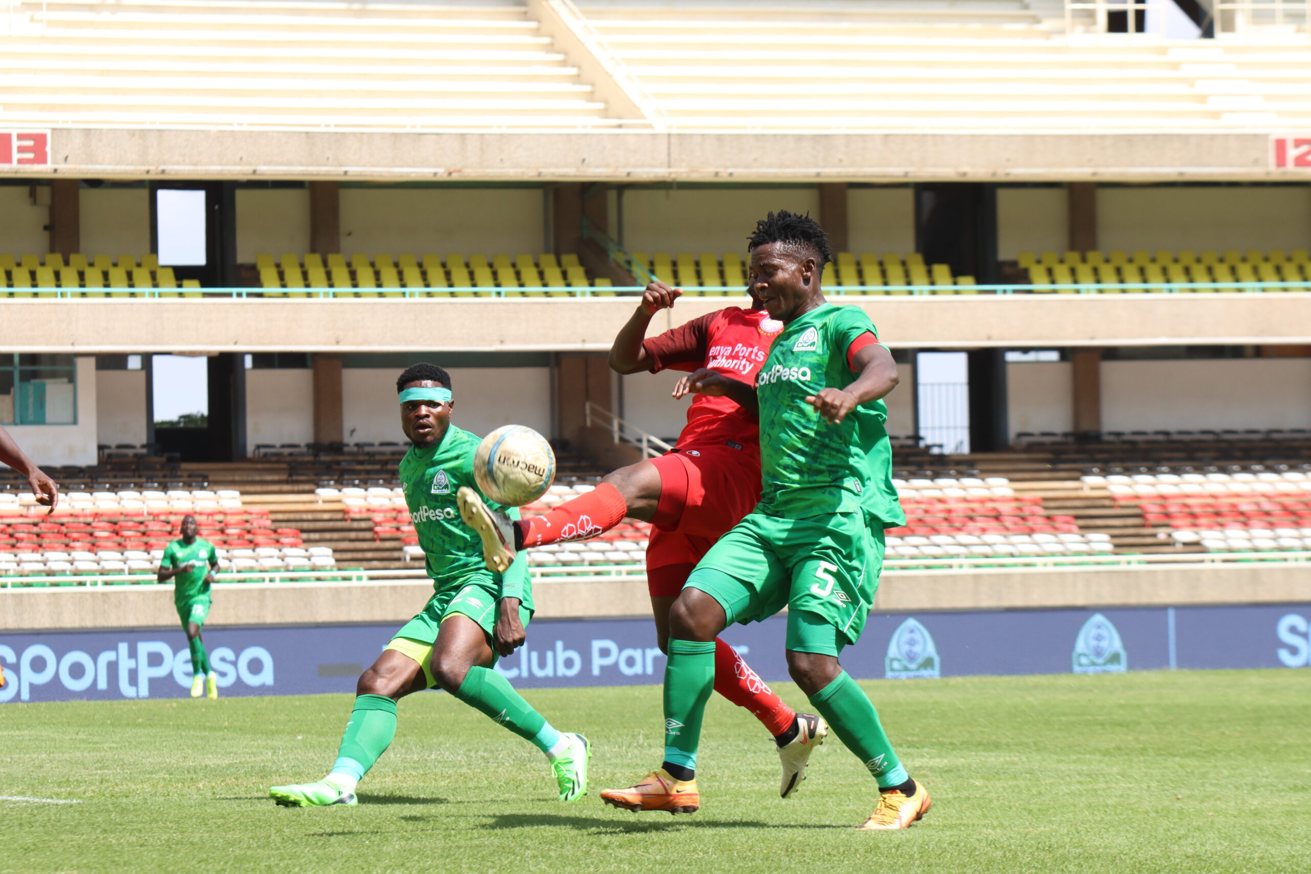 Action between Gor Mahia and Bandari