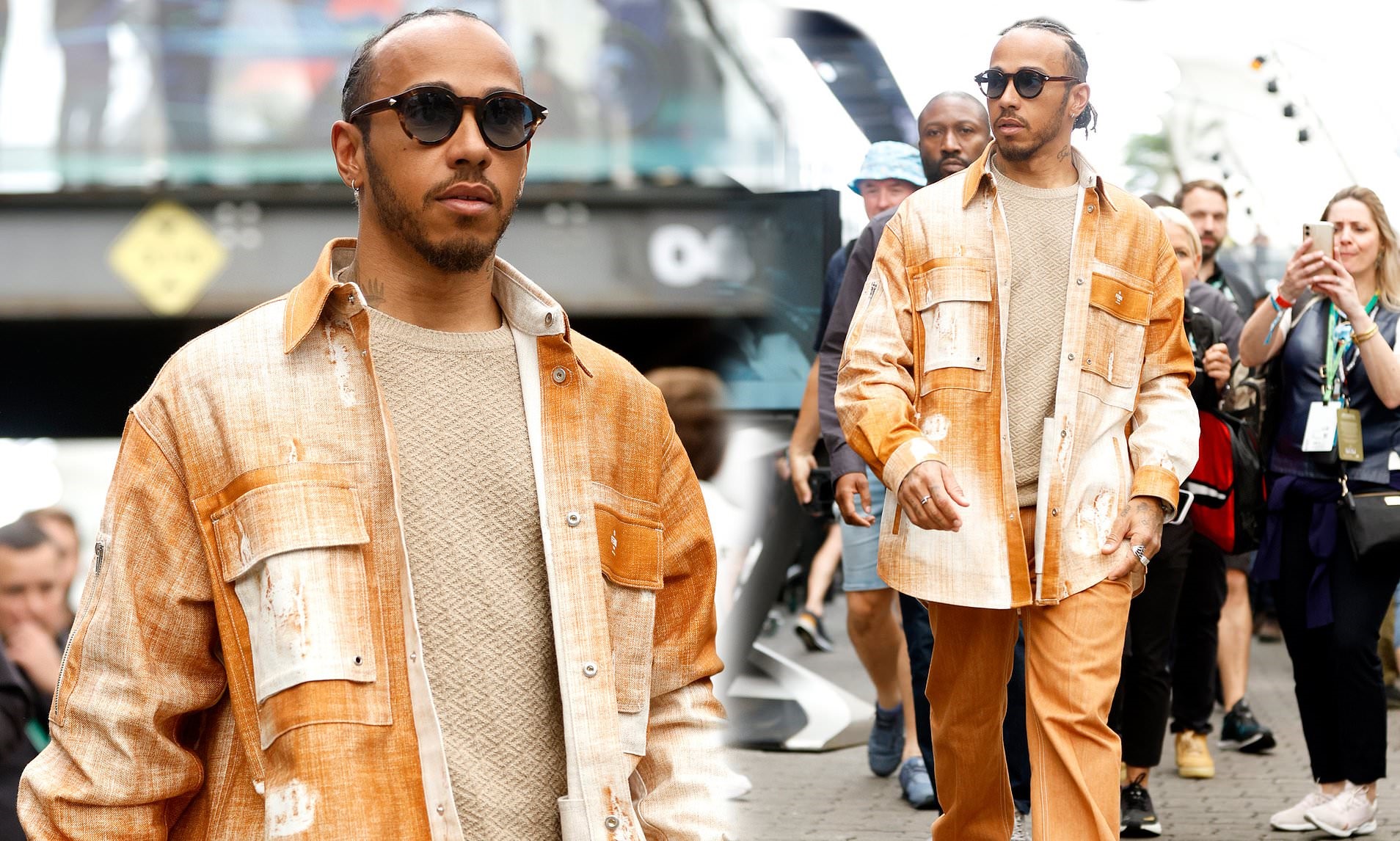 Lewis Hamilton fashion sense