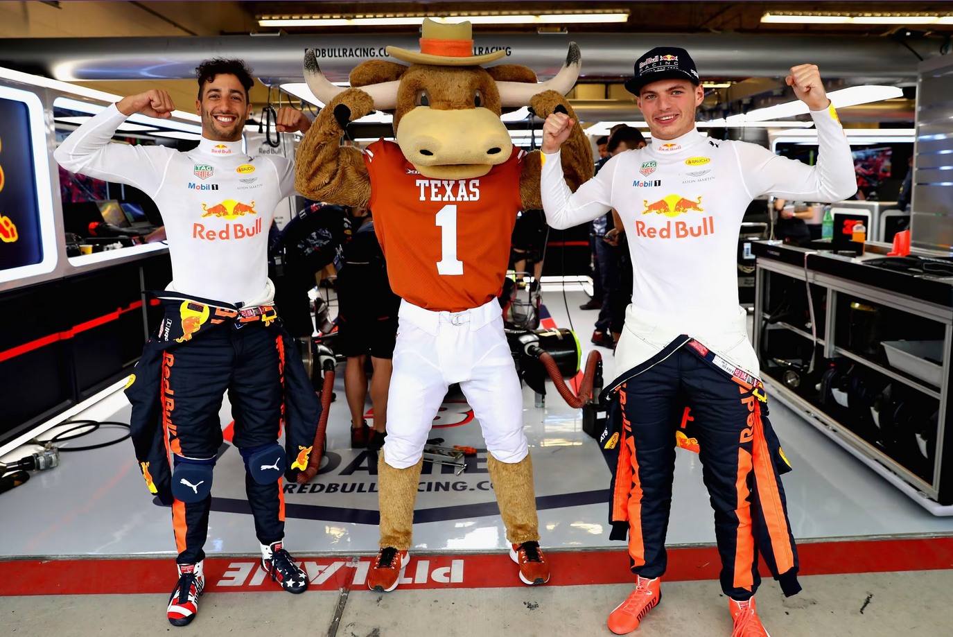 Red Bull Teammates in USA GP
