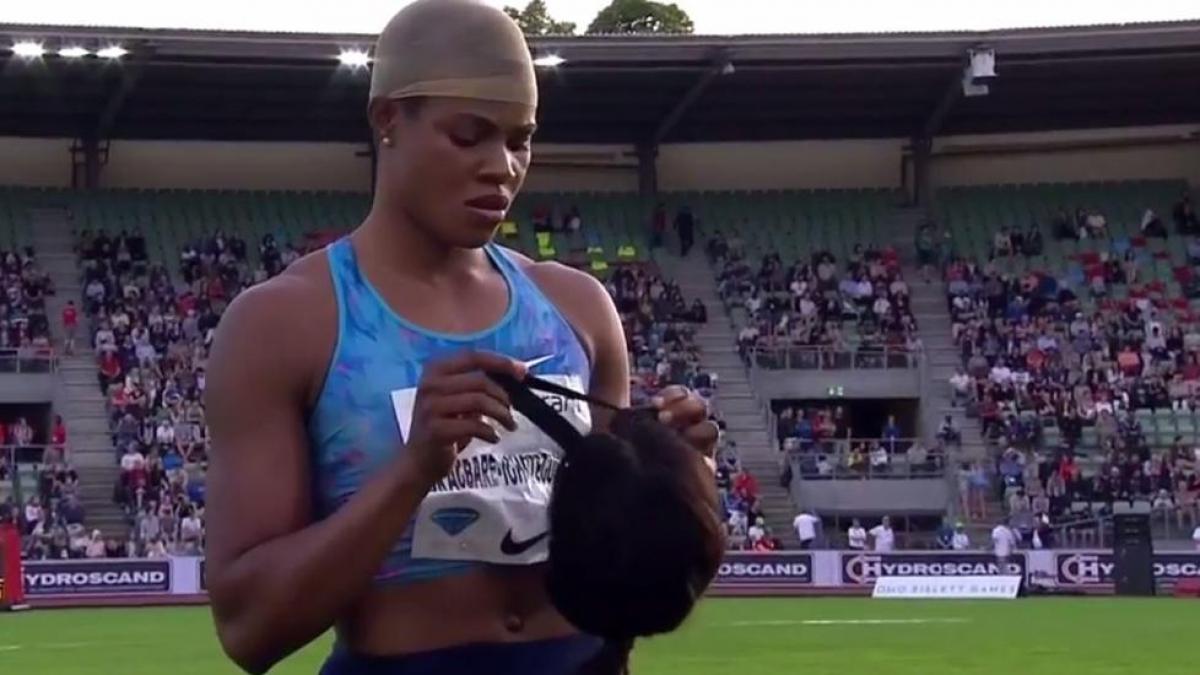 Blessing Okagbare wig