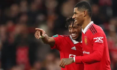 Fred Marcus Rashford Manchester United Forest Carabao Cup 2022 23