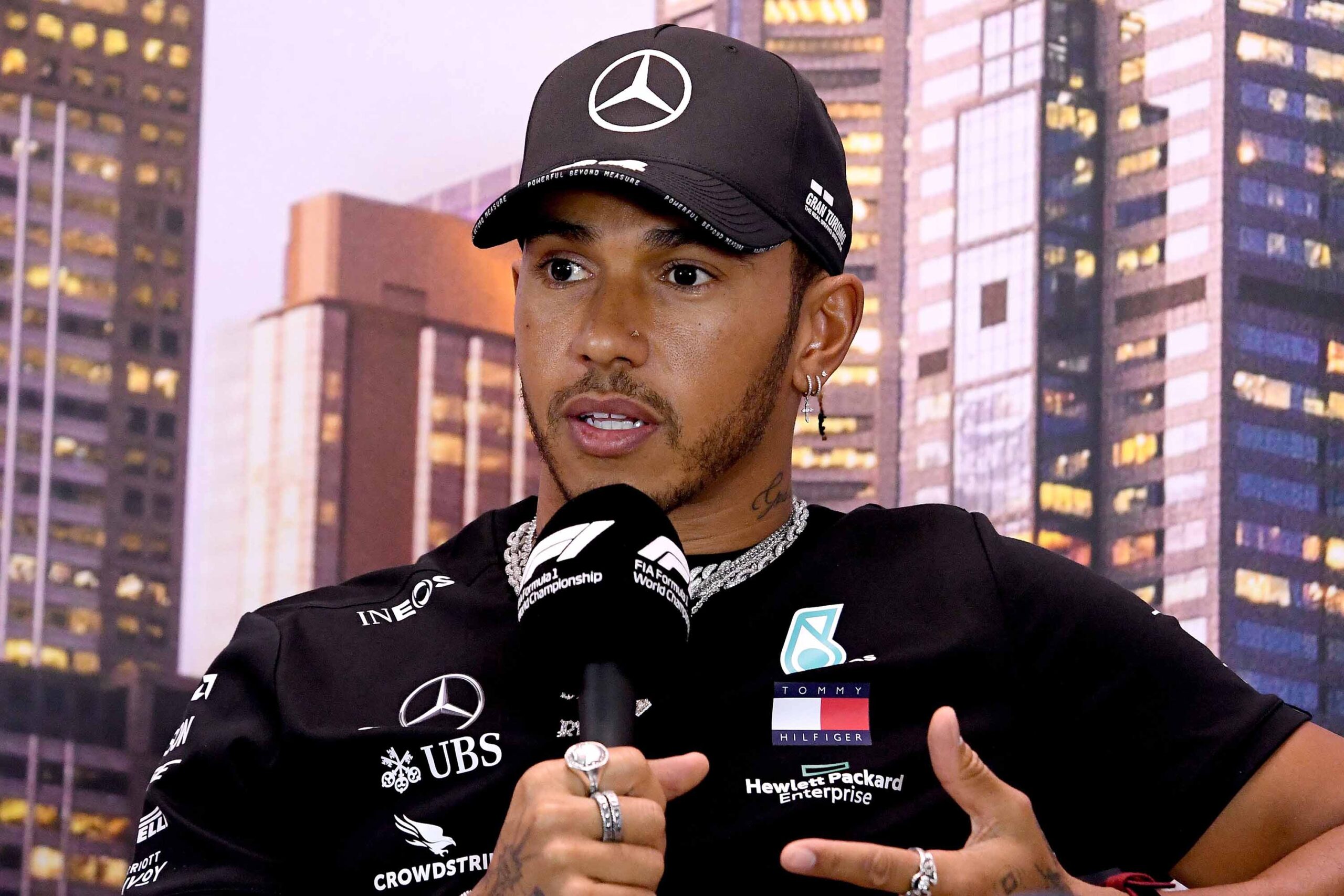 Lewis Hamilton free speech