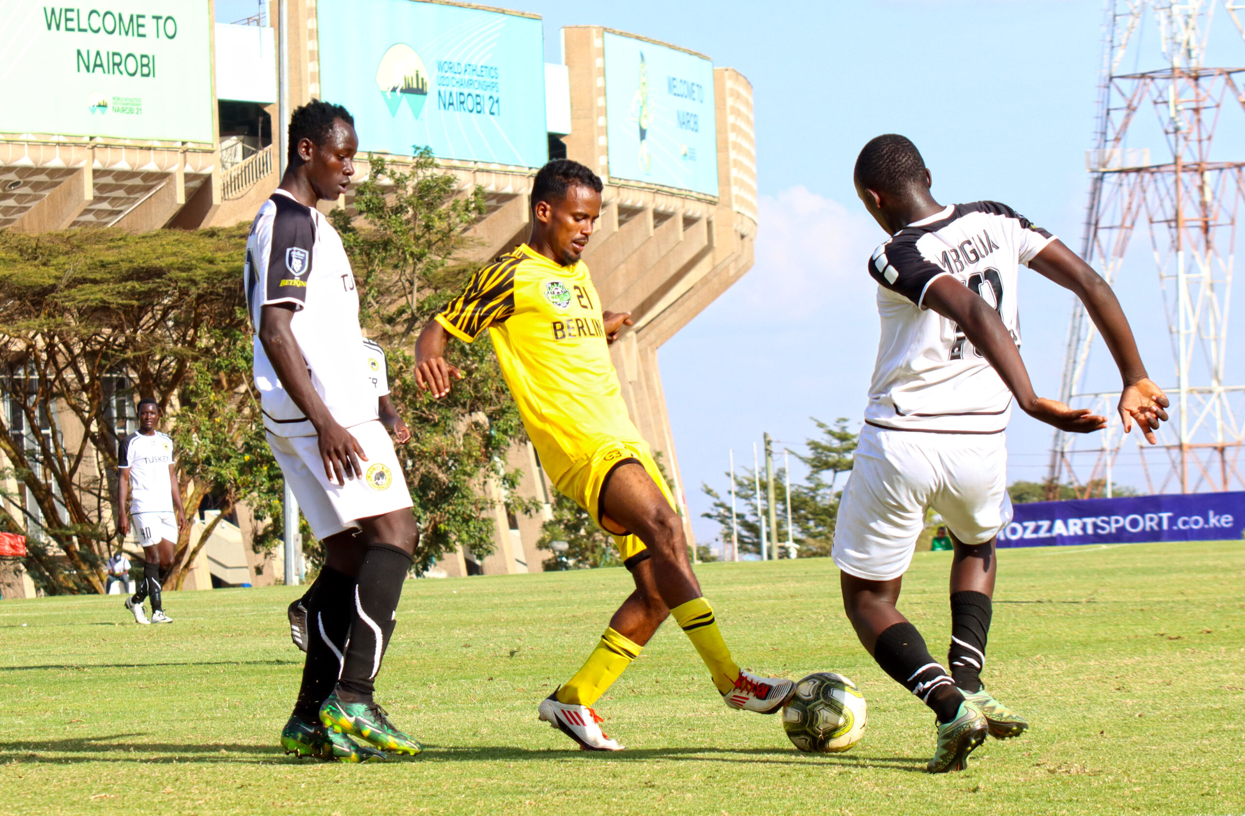 Tusker FC and Berlin FC in the FKF Cup