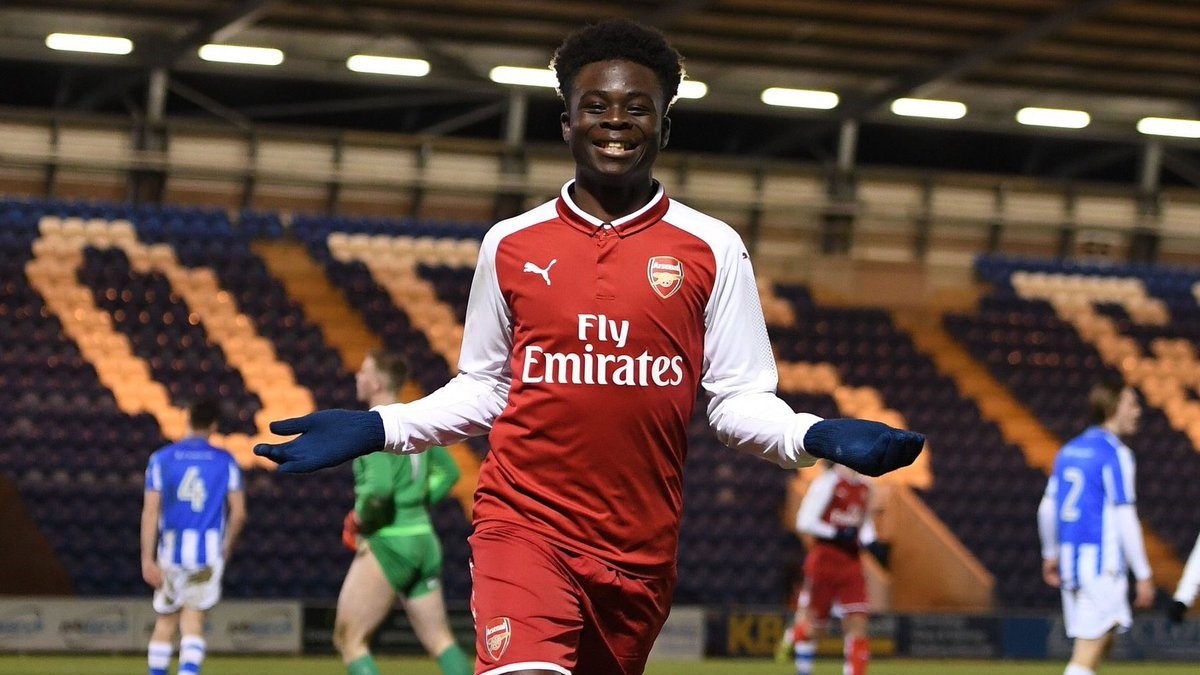 Saka's early days