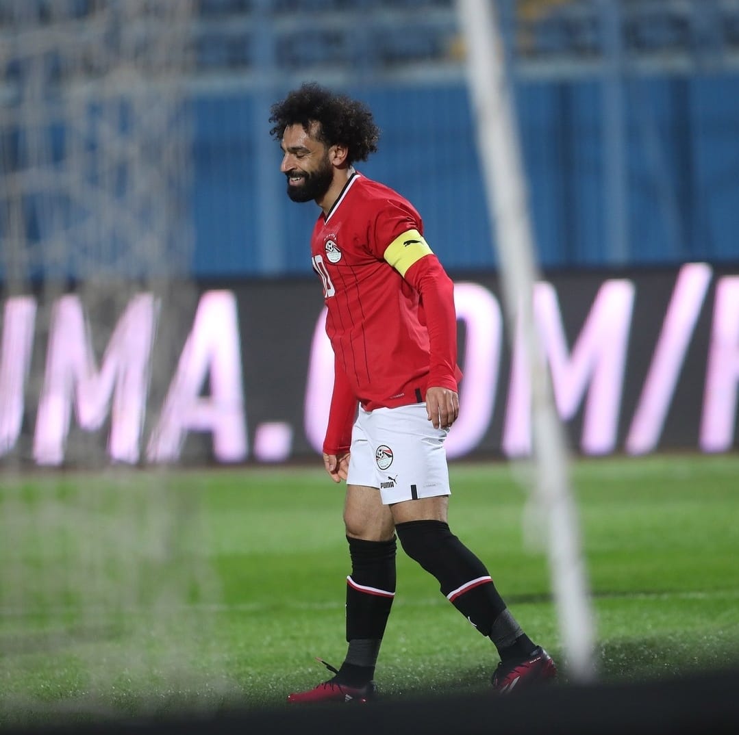 Mo Salah in action