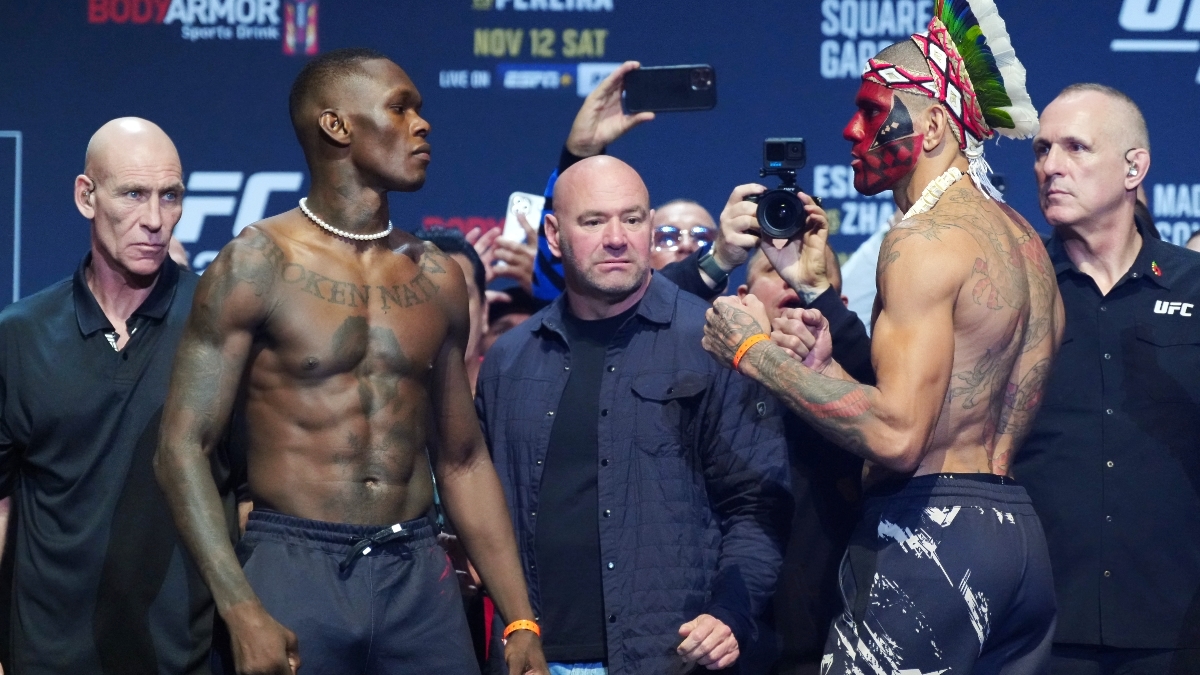 Israel Adesanya alex pereira