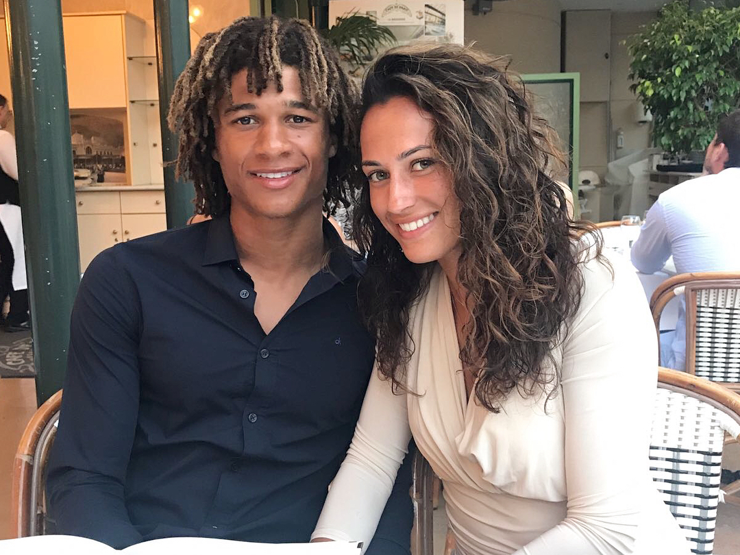 Nathan Ake with his Wife Kaylee