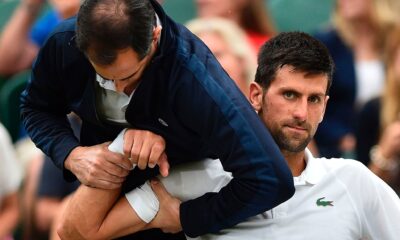 Novak Djokovic elbow