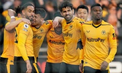 Wolves 2-0 Crystal Palace English Premier League