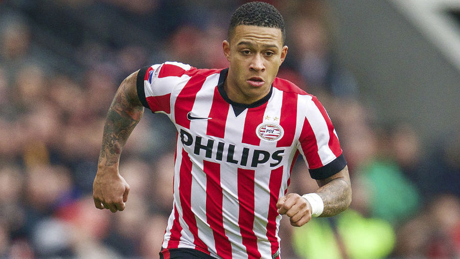 Young Memphis at PSV.