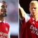 Arsenal defenders Saliba and Zinchenko - Premier League