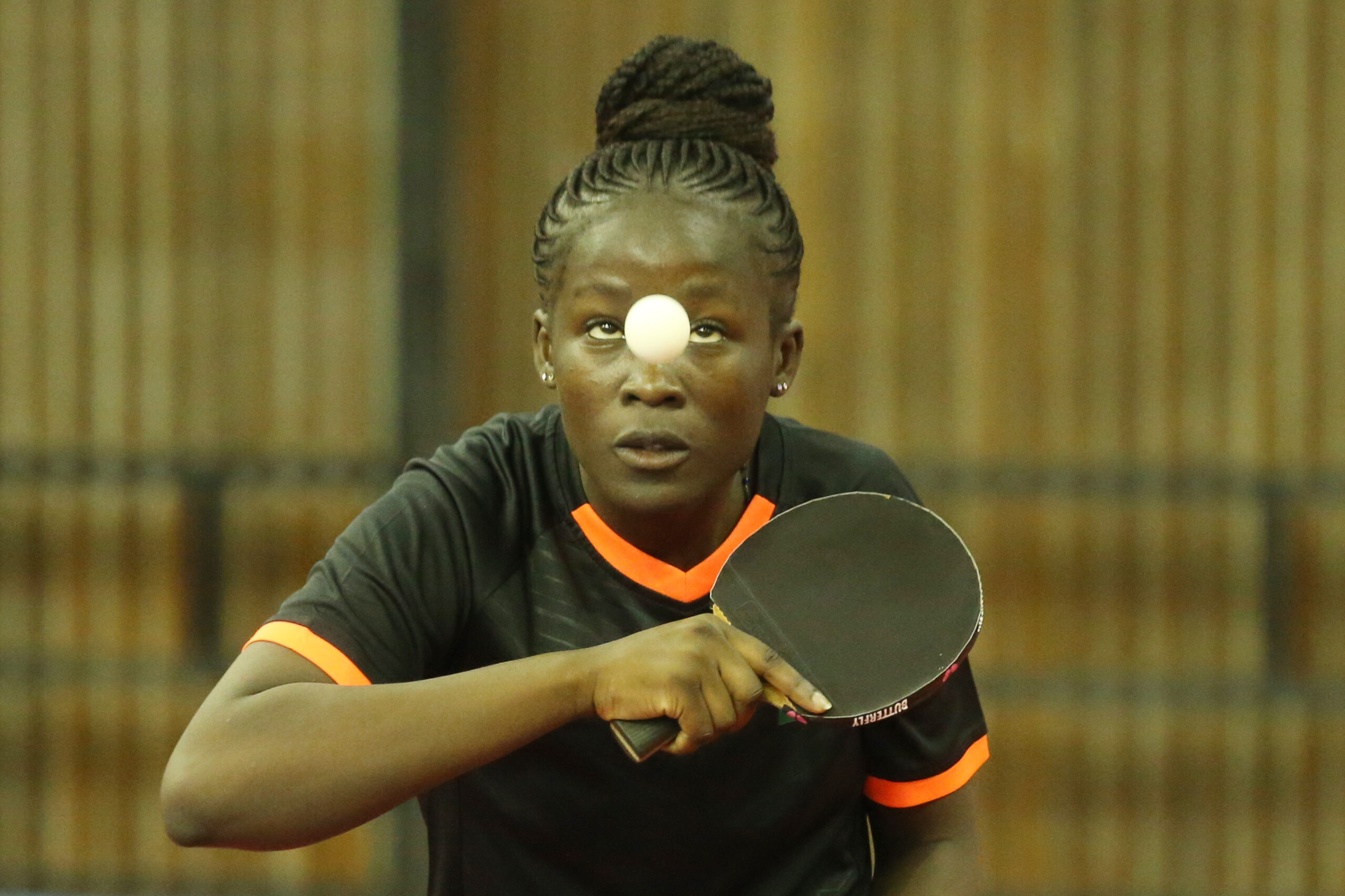Lisa Wele in action