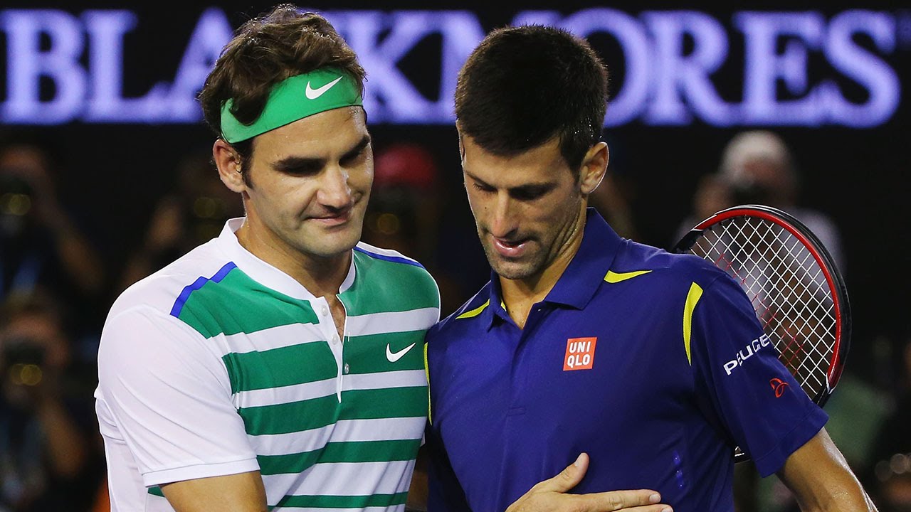 Novak Djokovic with Rafael Nadal friends