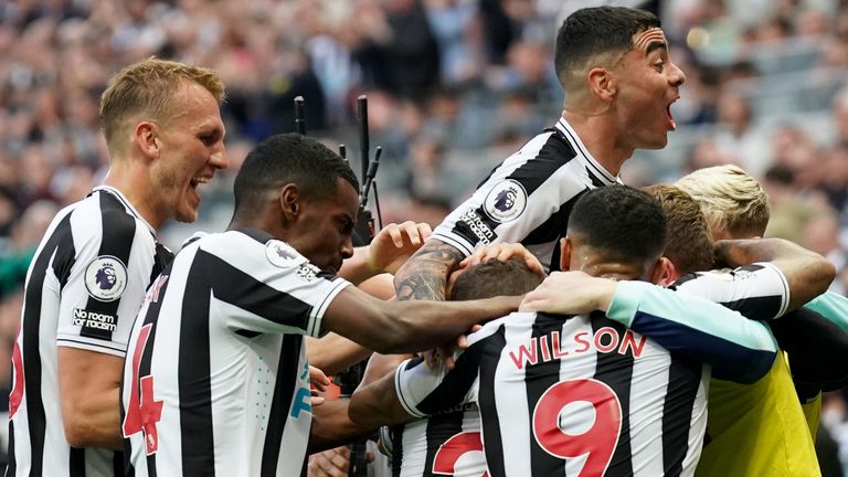 Newcastle United 4-1 Brighton Premier League