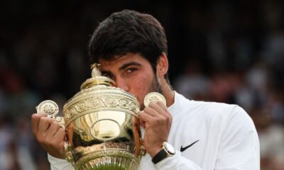 Carlos Alcaraz Wimbledon win