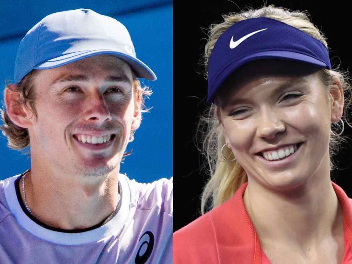 Katie Boulter and Alex de Minaur