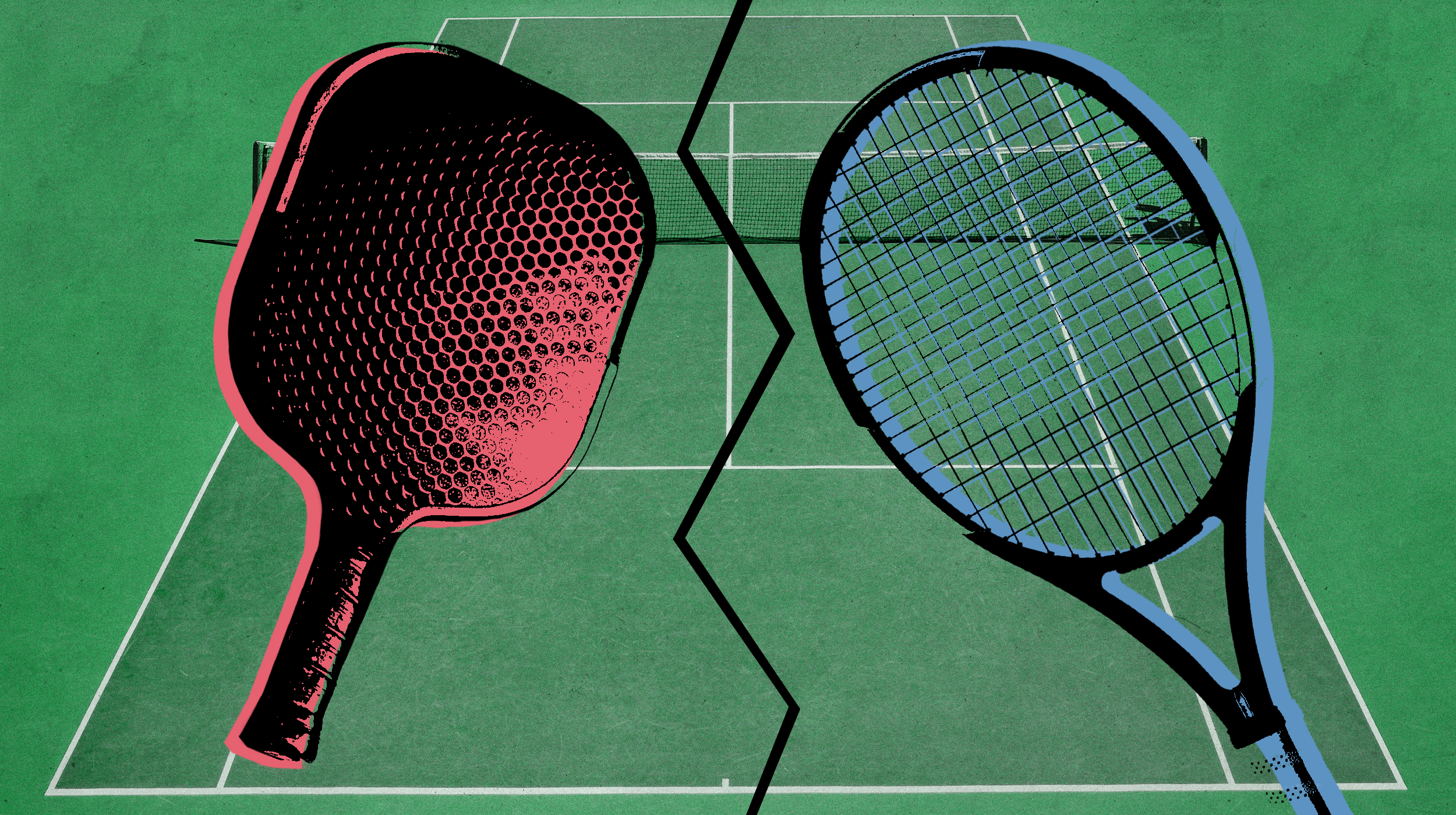 pickleball vs tennis