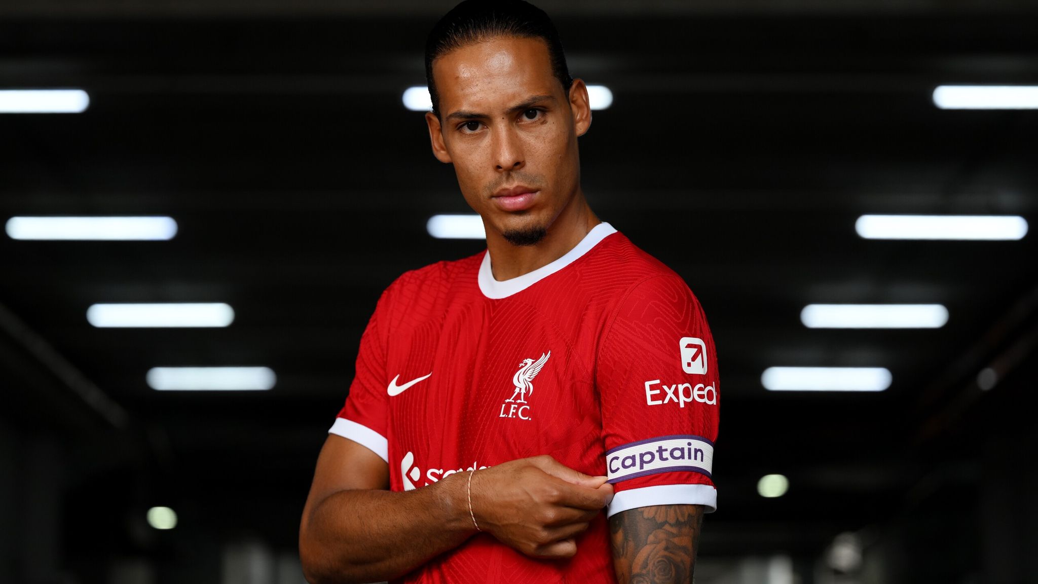 Virgil van Dijk Liverpool captain