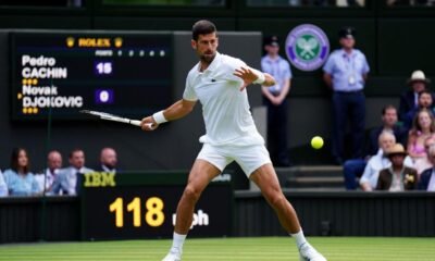 Novak Djokovic at wimbledon