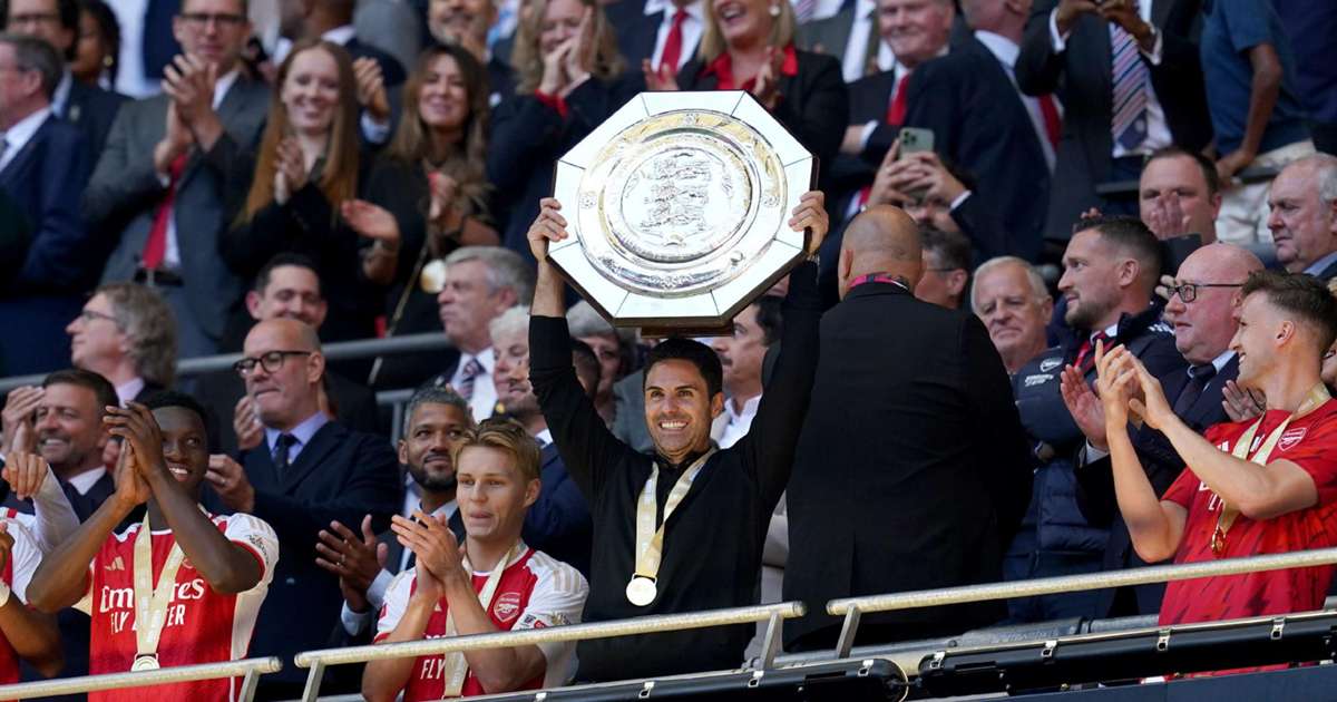 Arsenal manager Mikel Arteta Community Shield