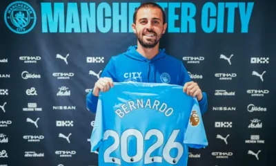 Bernardo Silva signed a new contract at Manchester City Manchester City