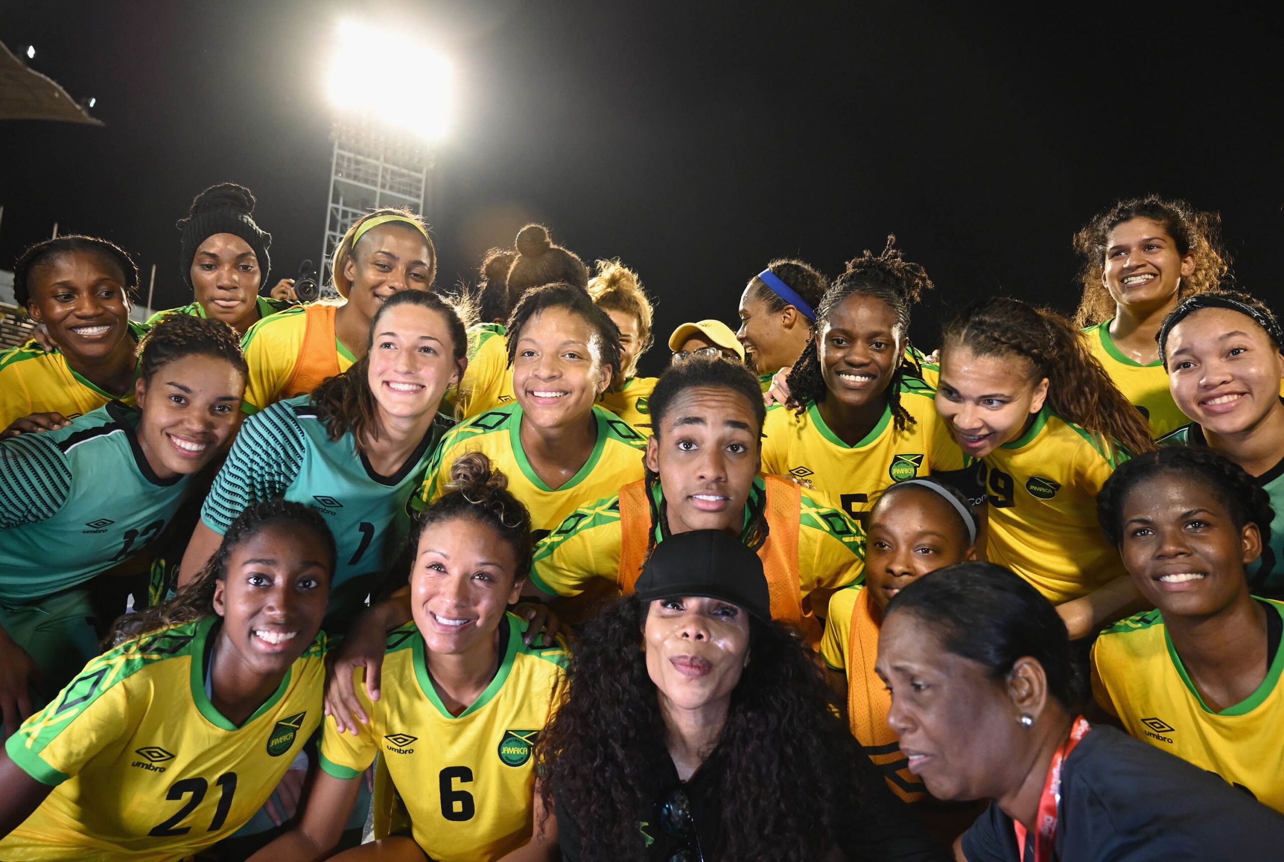 cedella marley jamaica football