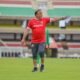 Harambee Stars head coach Engin Firat during a training session at the Kasarani Stadium