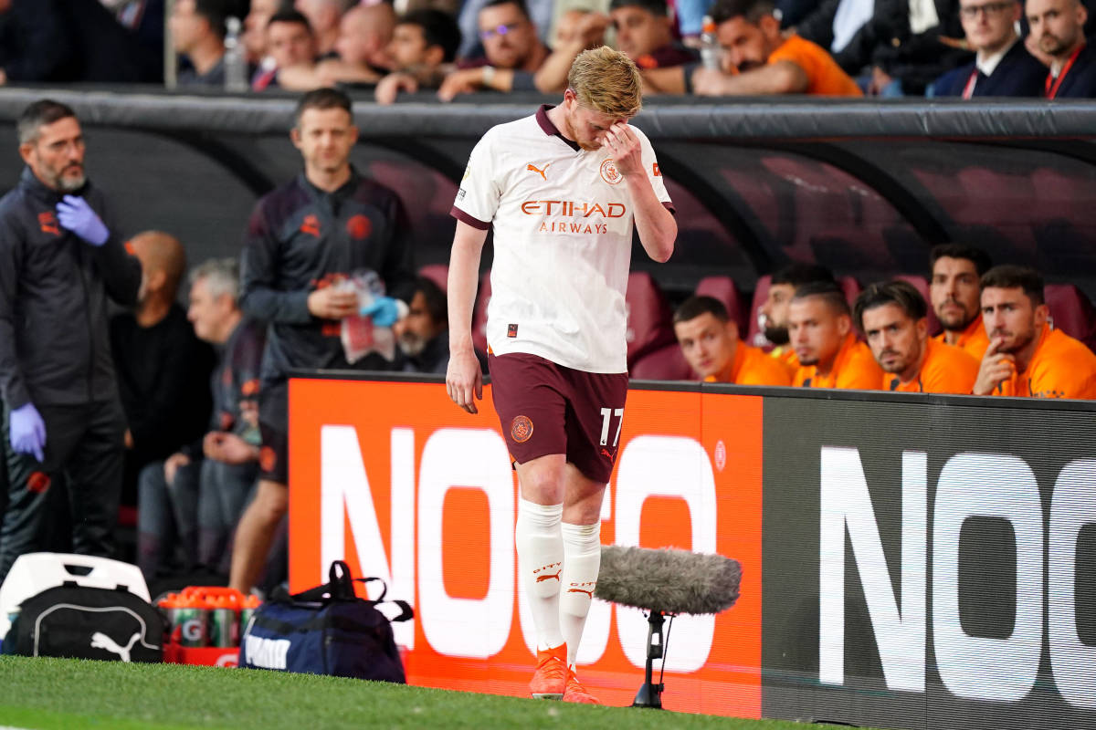 Kevin De Bruyne injury