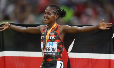 faith kipyegon wins gold at Budapest