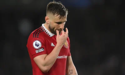 Luke Shaw is set to be sidelined due to a muscle injury.