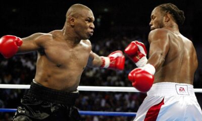 mike tyson crying before match