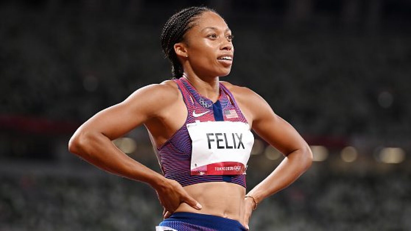Allyson Felix track and field 