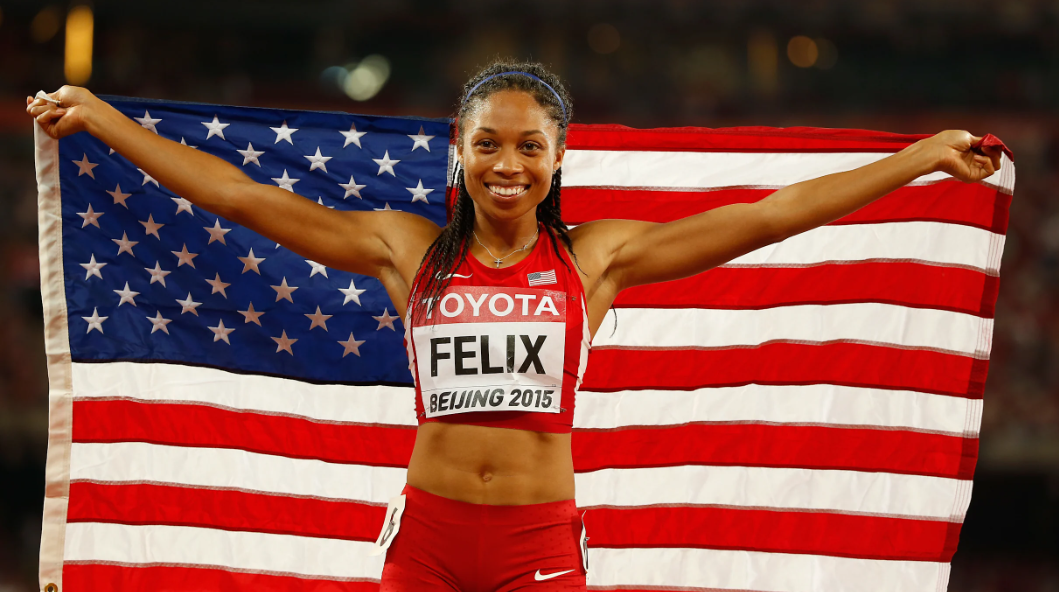 allyson felix track and field