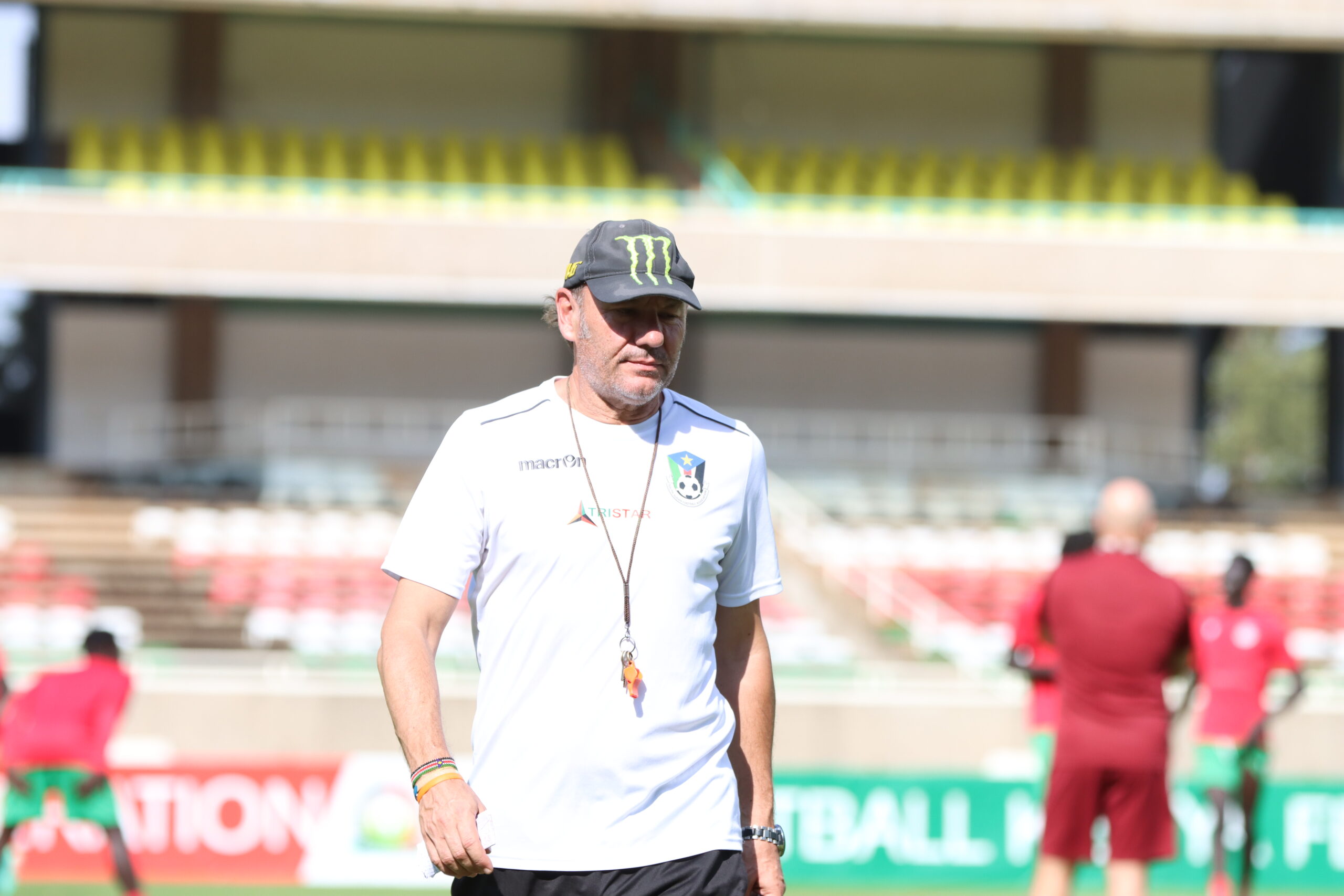 South Sudan head coach Stefano Cusin