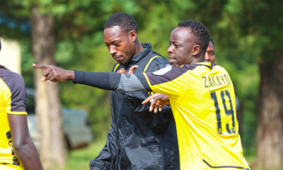 Tusker FC players during a training session.