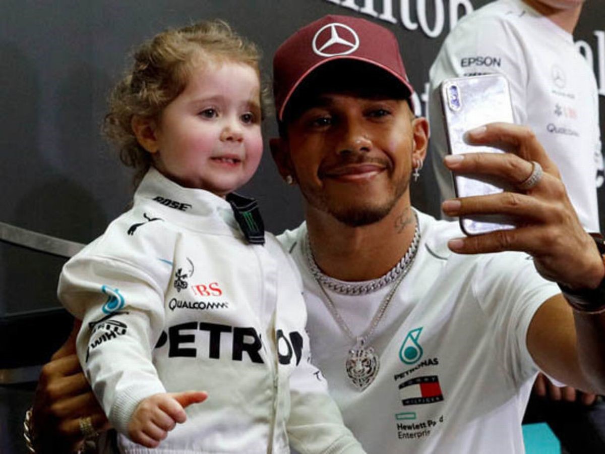 does lewis hamilton have children