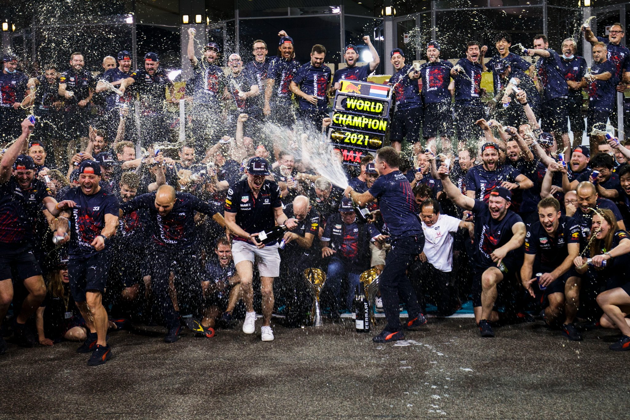 red bull celebration