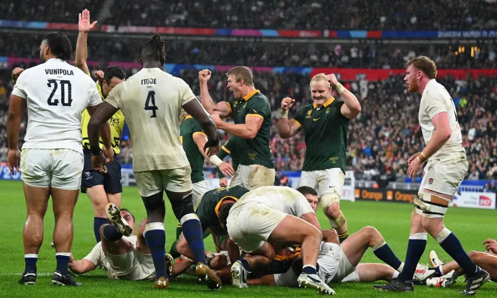 Handre Pollard's late penalty sends South Africa to World Cup final ...