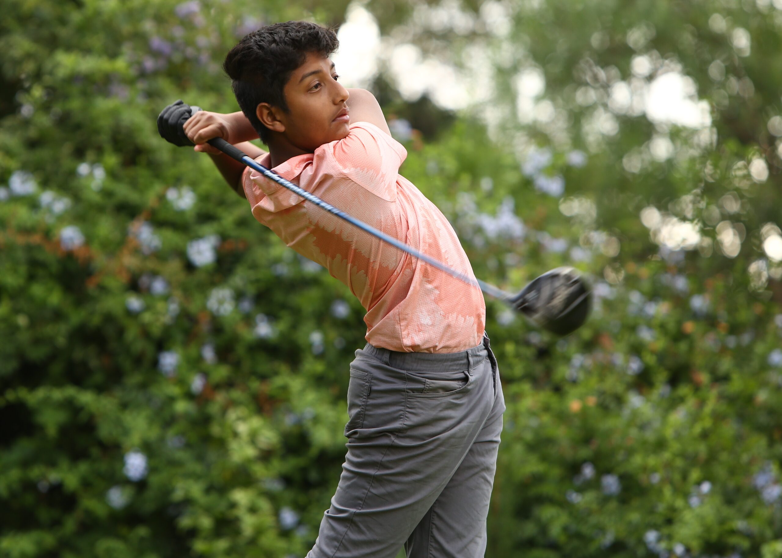 Aarush Vara - Premier Academy following his tee