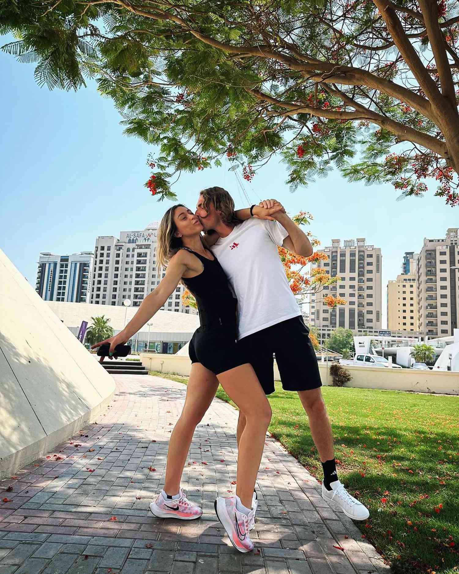 stefanos tsitsipas paula badosa together