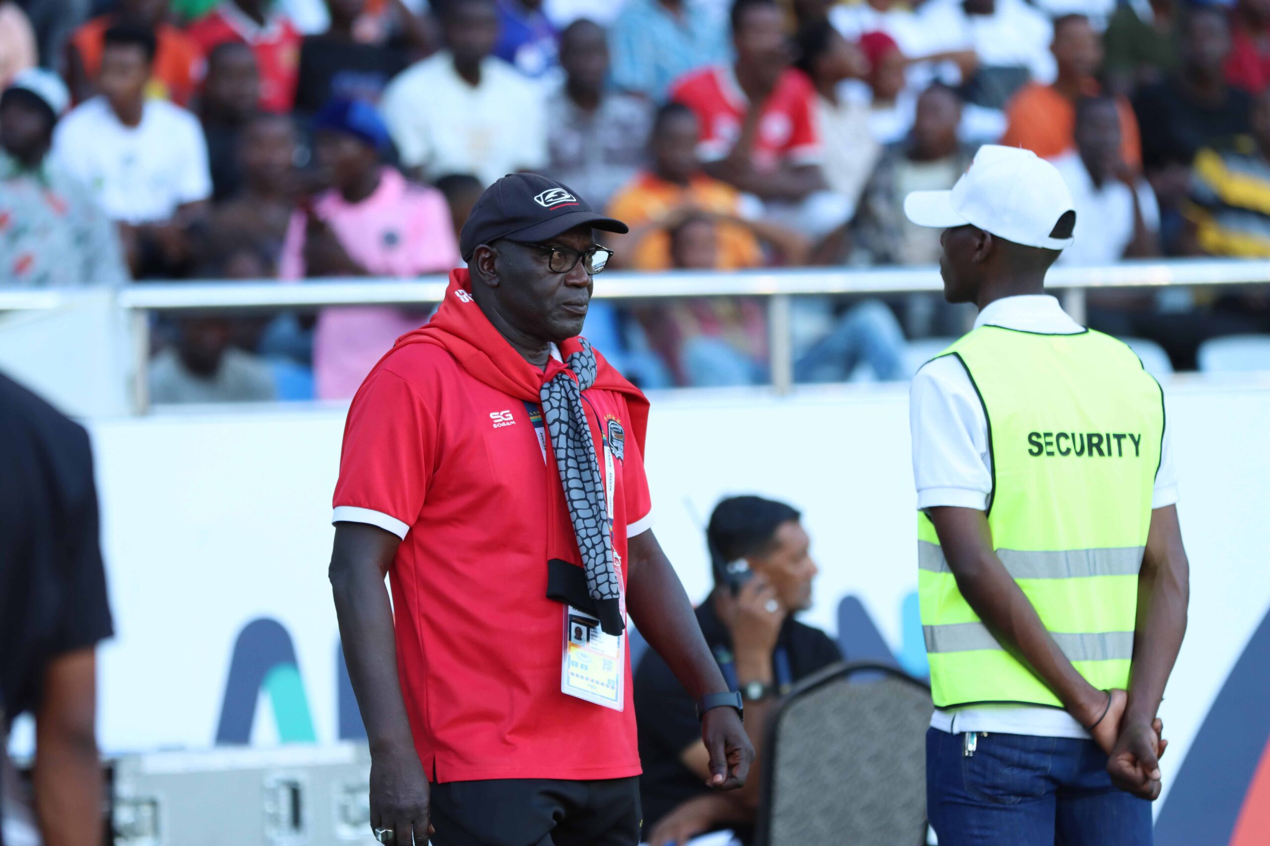 TP Mazembe head coach Lamine N'Diaye
