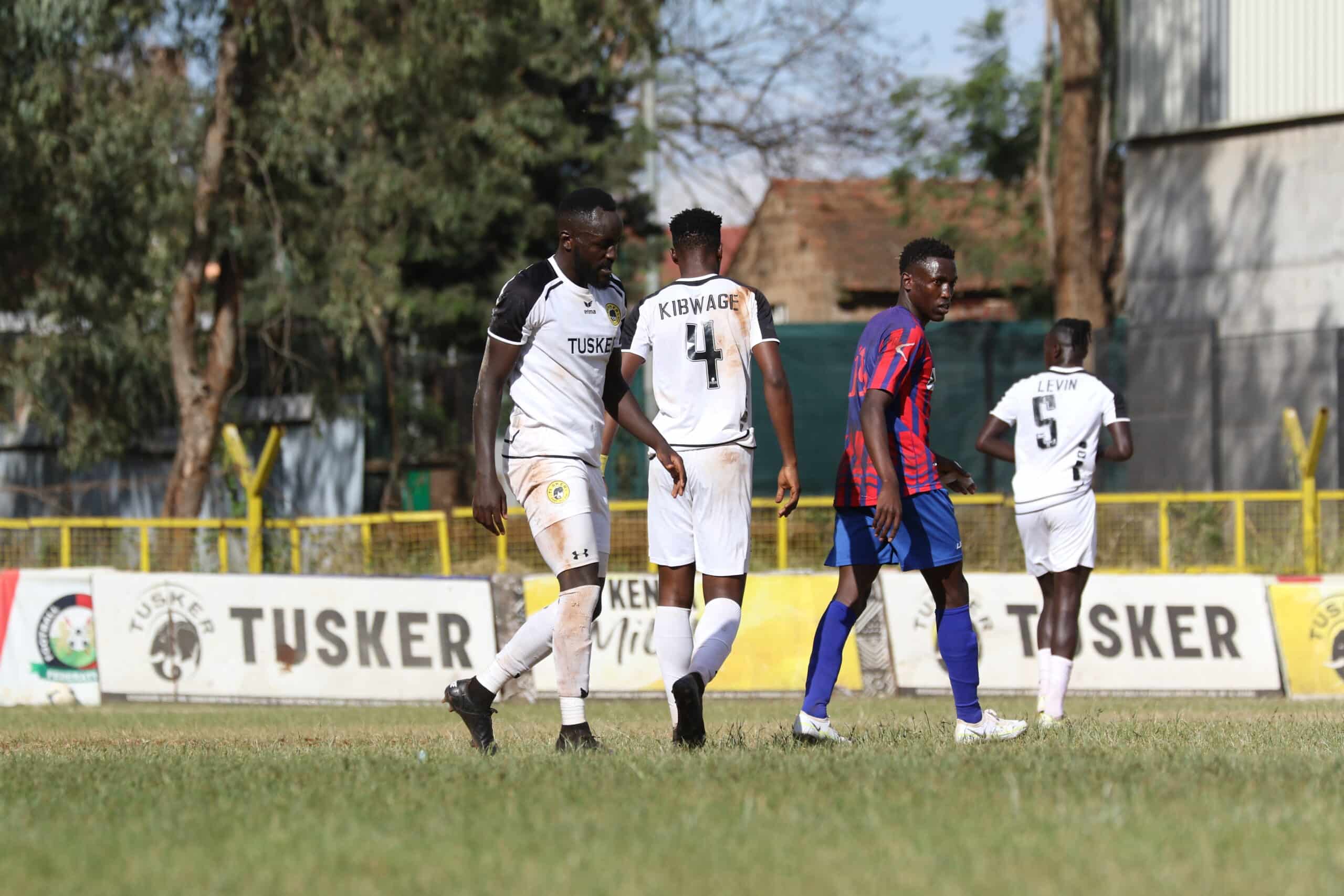 Tusker FC defenders Eugene Asike and Mike Kibwage will both miss the match