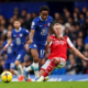 Raheem Sterling will look to create problems for the Arsenal defence Photo The Independent