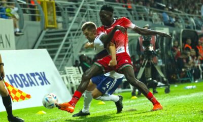 Harambee Stars in action against Russia