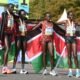 The Kenyan women swept the podium. PHOTO/World Athletics